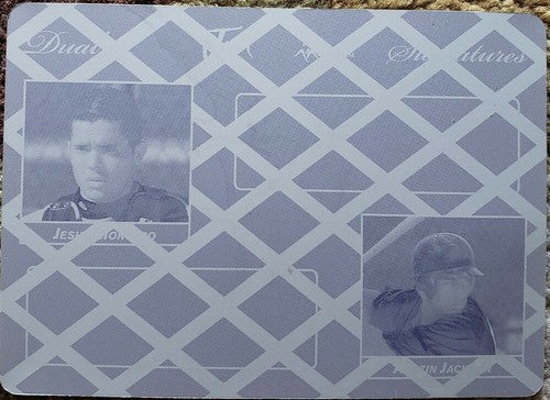 Jesus MONTERO Austin JACKSON 2008 Just Minors Dual Printing Plate SP #1/1 of 1