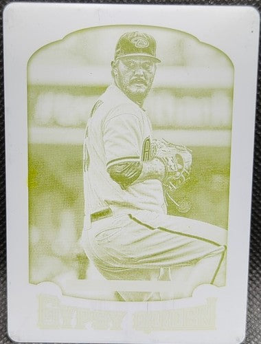 WADE MILEY 2014 Topps Gypsy Queen PRINTING PLATE SP 1/1 Cubs Diamondbacks One of