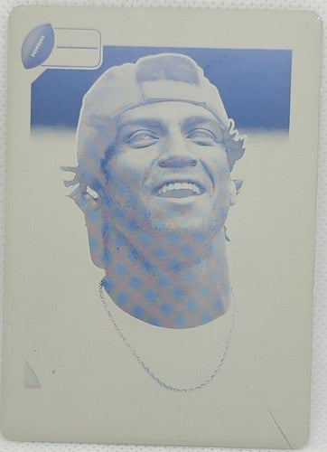 MATT CORRAL 2022 Pro Set Draft Prospect RC PRINTING PLATE #1/1 Panthers Patriots