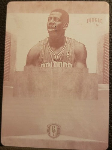 ANDREW NICHOLSON 2012-13 Panini Gold Standard PRINTING PLATE #1/1 Magic Wizards