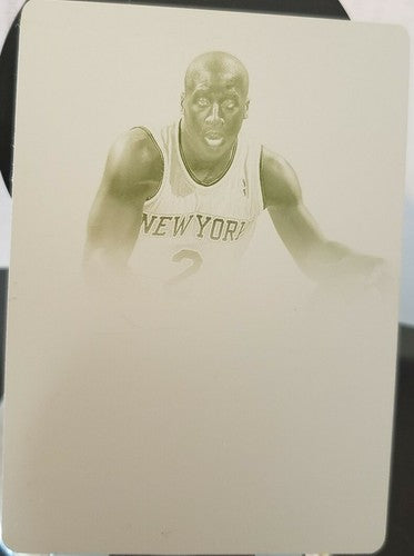 RAYMOND FELTON 2013-14 Panini National Treasures PRINTING PLATE #1/1 of 1 Knicks