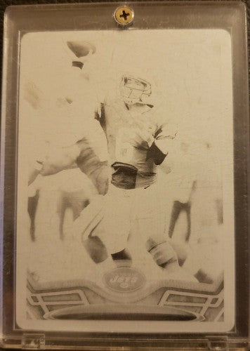 MARK SANCHEZ 2013 Topps Football Black PRINTING PLATE #1/1 USC Bears Jets Eagles
