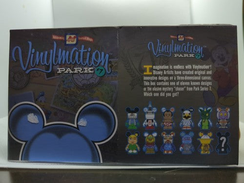 Disney Park Series #7 Vinylmation 13 SET + Chaser Topper Mickey Mouse World Land