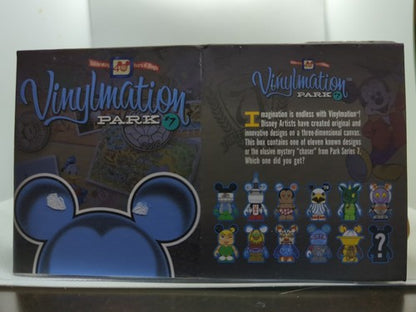 Disney Park Series #7 Vinylmation 13 SET + Chaser Topper Mickey Mouse World Land