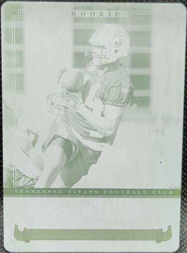 JONATHAN ORR 2006 Donruss Classics RC PRINTING PLATE #1/1 Titans Raiders One of