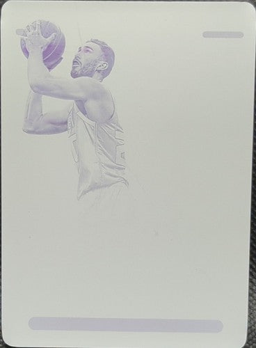 GORDON HAYWARD 2020-21 Panini Flawless Flashbacks PRINTING PLATE #1/1 Hornets of
