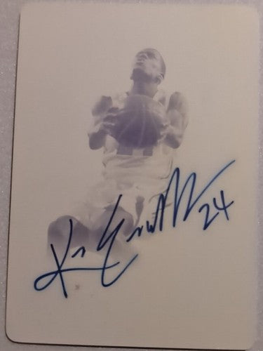 KIM ENGLISH 2012-13 Leaf Signature Series RC AUTO PRINTING PLATE SP #1/1 Pistons