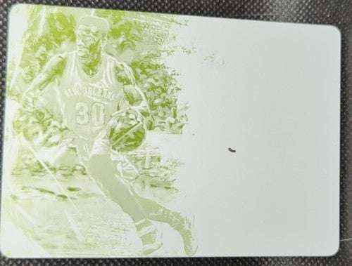 NORRIS COLE 2015-16 Panini Court Kings Autographs PRINTING PLATE 1/1 Pelicans of