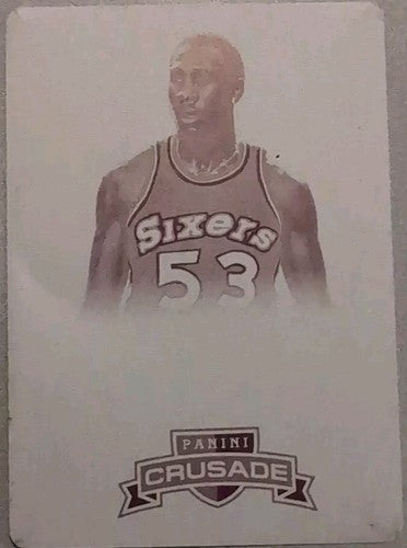 DARRYL DAWKINS 2012-13 Panini Crusade Majestic Signatures PRINTING PLATE SP #1/1