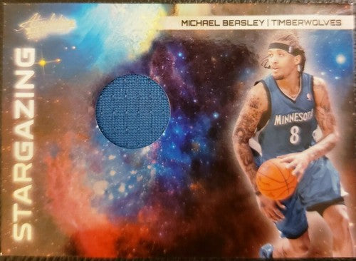 MICHAEL BEASLEY 2010-11 Absolute Memorabilia Game Used Jersey #/49 Wolves Lakers