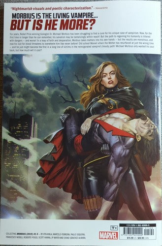 ð¦ MORBIUS: The Living Vampire 2019 Vol. 1 Old Wounds Marvel 2020 TPB Spider-Man