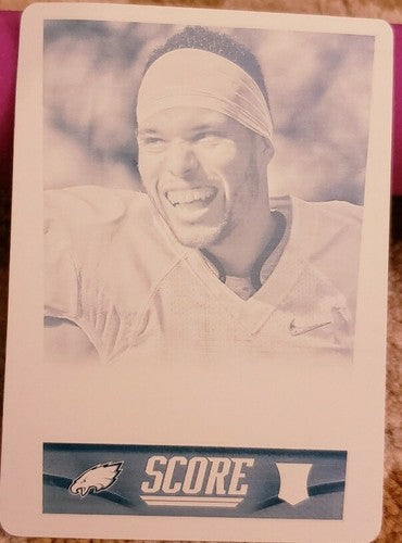 ED REYNOLDS 2014 Panini Score Rookie PRINTING PLATE SP #1/1 of 1 Eagles Stanford