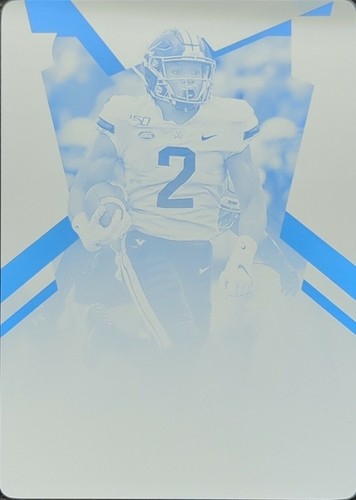 JOE REED 2020 Panini Donruss Elite RC PRINTING PLATE 1/1 Chargers Patches One of