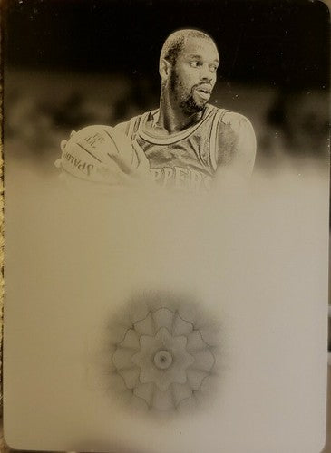 CEDRIC MAXWELL 2013-14 National Treasures PRINTING PLATE SP #1/1 of 1 Clippers