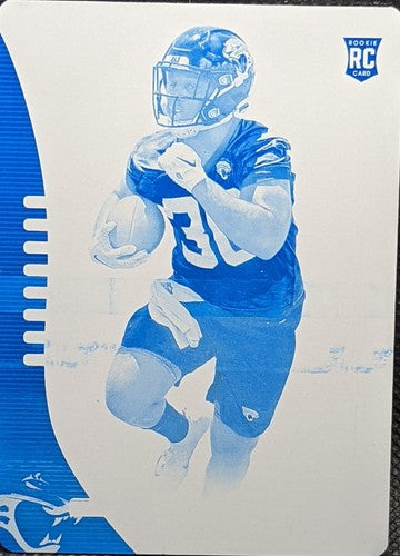 RYQUELL ARMSTEAD 2019 Panini Absolute RC PRINTING PLATE SP 1/1 Jaguars Temple of