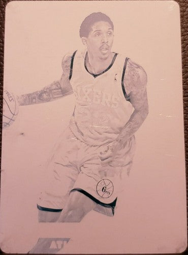 LOU WILLIAMS 2012-13 Panini Totally Certified PRINTING PLATE #1/1 Clippers Louis