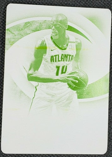 DEWAYNE DEDMON 2020-21 Panini Immaculate Past & Present PRINTING PLATE 1/1 Hawks