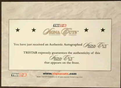 JIM RICE 2008 TriStar SignaCuts Buyback 1982 Fleer AUTO GREEN /27 Boston Red Sox