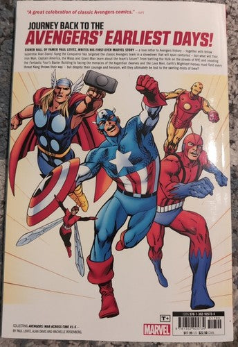 Avengers: WAR ACROSS TIME Vol. One #1-5 Marvel 2023 TPB Kang Thor Iron-Man Hulk