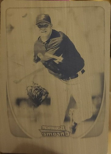 JAKE PEAVY 2011 Topps Bowman Chrome Black PRINTING PLATE #1/1 of 1 White Sox #72