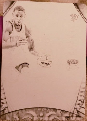 PERRY JONES III 2012-13 Preferred Rookie PRINTING PLATE #1/1 National Treasures