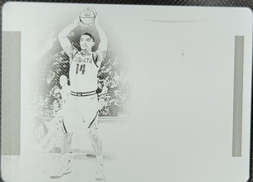 GARY HARRIS 2018-19 Panini National Treasures PRINTING PLATE #1/1 Nuggets One of