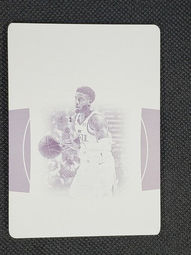 JUSTIN WRIGHT-FOREMAN 2019-20 National Treasures RC PRINTING PLATE SP 1/1 One of