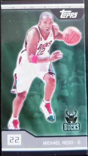MICHAEL REDD 2008-09 Topps Rip Card MINI Exclusives SP #ME-MR Milwaukee Bucks