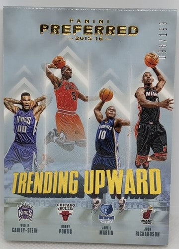 Bobby PORTIS MARTIN RICHARDSON CAULEY-STEIN 2015-16 Preferred Jersey BOOKLET 199