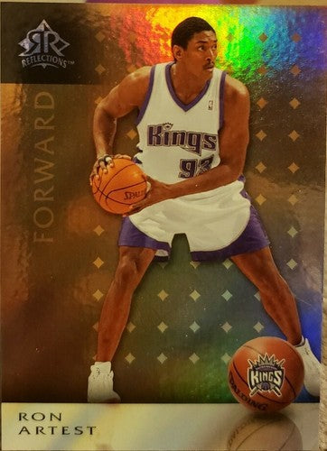 Ron Artest 2006-07 Upper Deck Reflections SP #/99 Metta World Peace Lakers Kings