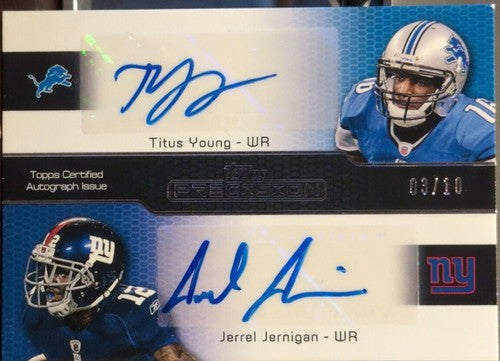 Titus YOUNG Vincent BROWN Austin PETTIS Jerrel JERNIGAN 2011 Precision QUAD AUTO