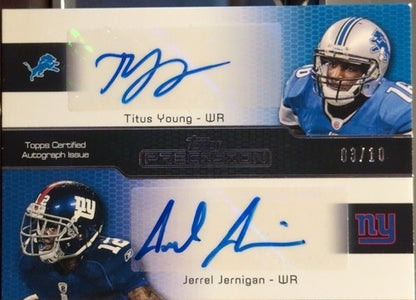 Titus YOUNG Vincent BROWN Austin PETTIS Jerrel JERNIGAN 2011 Precision QUAD AUTO