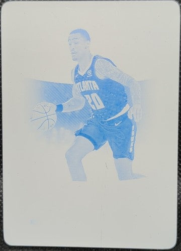 JOHN COLLINS 2019-20 Panini National Treasures Colossal PRINTING PLATE SP 1/1 of