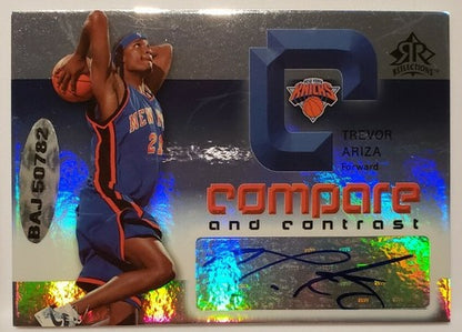 Trevor ARIZA Dijon THOMPSON 2005-06 UD Reflections Compare & Contrast DUAL AUTO