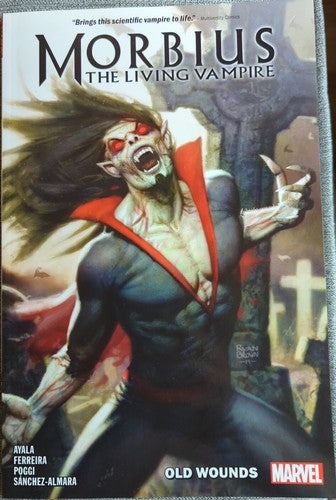 ð¦ MORBIUS: The Living Vampire 2019 Vol. 1 Old Wounds Marvel 2020 TPB Spider-Man