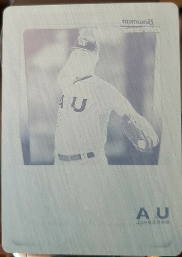 CARSON SANDS 2011 Bowman Draft Picks and Prospects PRINTING PLATE #1/1 of 1 Cubs