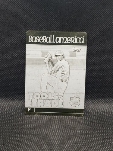 ETHAN MARTIN 2010 Topps Pro Debut 2 ToTT RC PRINTING PLATE SP #1/1 Dodgers 66ers