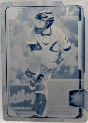 JUSTIN COHEN 2015 Topps Bowman Draft 1st RC PRINTING PLATE SP 1/1 Marlins One of