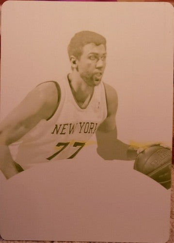 ANDREA BARGNANI 2013-14 National Treasures PRINTING PLATE SP #1/1 of 1 NY Knicks