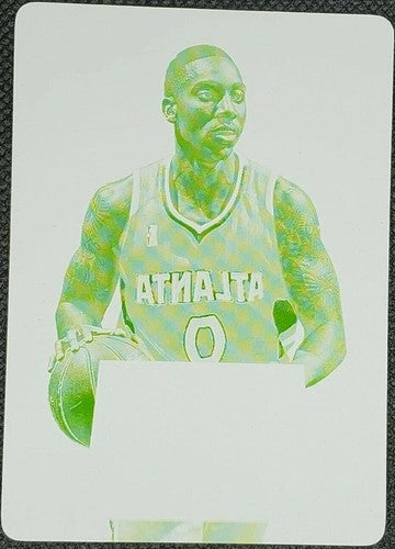 JEFF TEAGUE 2013-14 Panini Spectra Game Time PRINTING PLATE SP 1/1 Hawks Celtics
