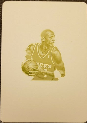 TERRY CUMMINGS 2013-14 Panini Preferred PRINTING PLATE 1/1 Milwaukee Bucks Spurs