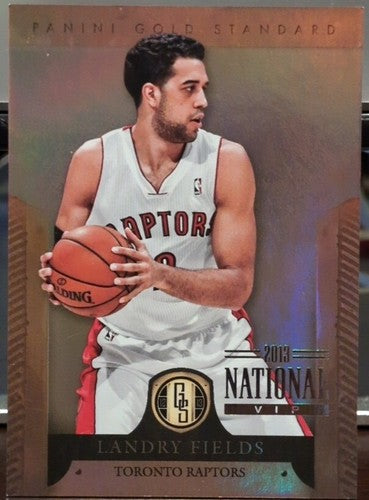 LANDRY FIELDS 2012-13 Panini Gold Standard National VIP SP #1/5 Raptors Knicks