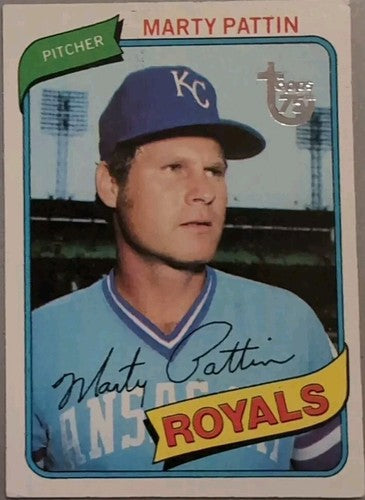 MARTY PATTIN 2014 Topps 75th Anniversary Silver SP 1980 BUYBACK #26 KC Royals