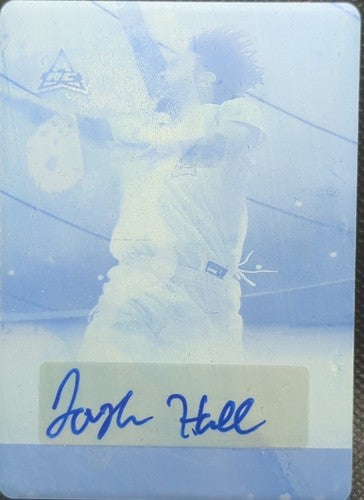 JORDAN HALL 2021-22 Leaf Memories 1991 RC AUTO PRINTING PLATE SP #1/1 One of