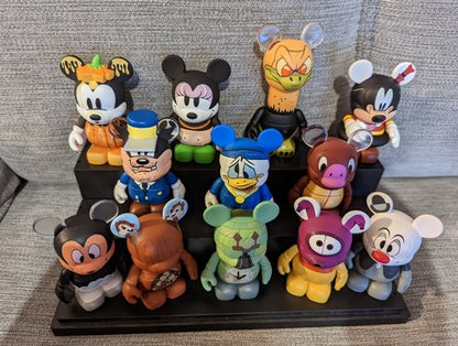 2010 3" Have A Laugh Vinylmation SET 12 Conducter Pete Chaser Cards Disney World