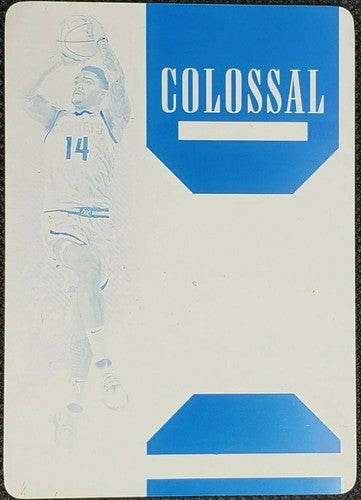 GARY HARRIS 2019-20 National Treasures Colossal LOGOMAN PRINTING PLATE 1/1 Magic