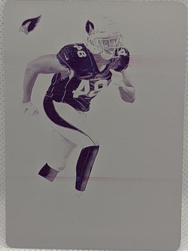CALEB WILSON 2019 Panini Obsidian RC PRINTING PLATE SP 1/1 Cardinals 2020 One of