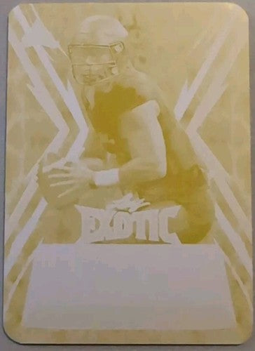 BO NIX 2023 Leaf Exotic Multi-Sport RC PRINTING PLATE #1/1 Broncos Oregon Ducks