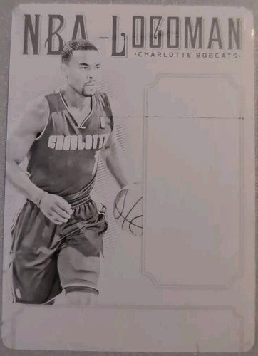 RAMON SESSIONS 2012-13 National Treasures NBA Logoman PRINTING PLATE SP #1/1 of