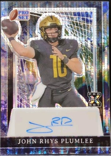 JOHN RHYS PLUMLEE 2024 Leaf Pro Set Metal AUTO EARTH PULSAR SP #1/1 Jaguars UCF